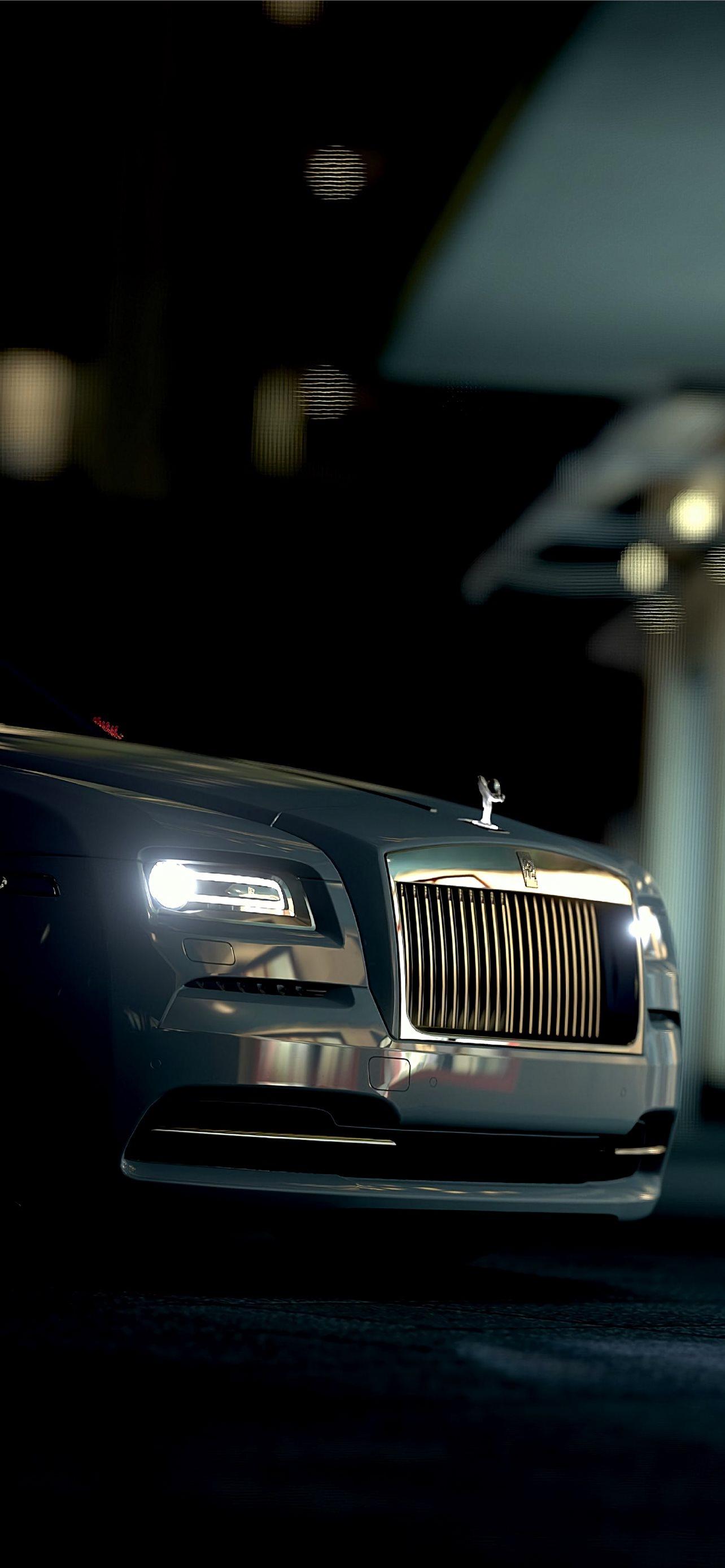 1284x2778 Best Rolls royce logo iPhone HD Wallpaper