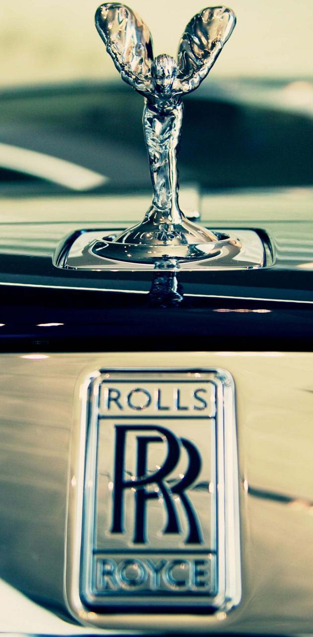 630x1280 Rolls Royce Logo wallpaper