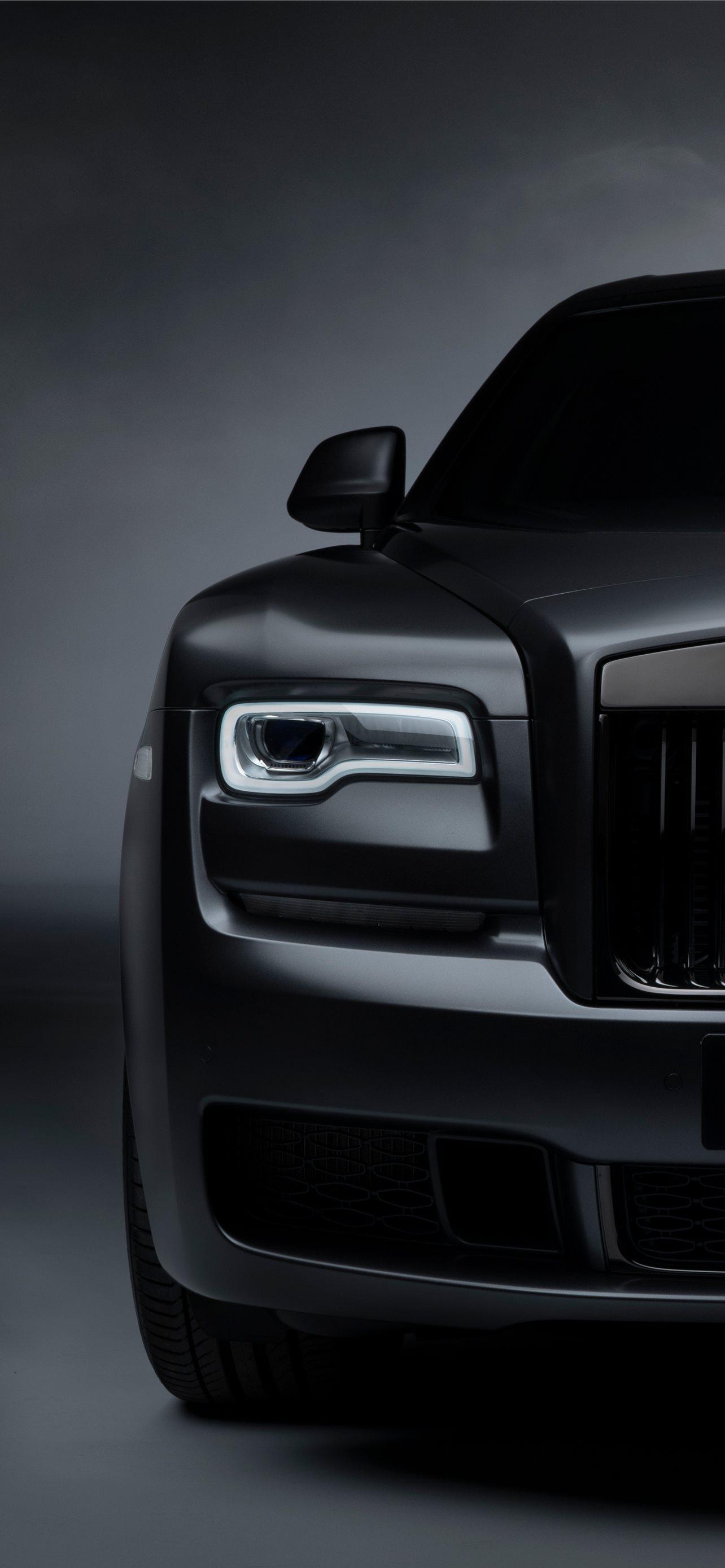 1284x2778 rolls royce logo iPhone Wallpaper Free Download