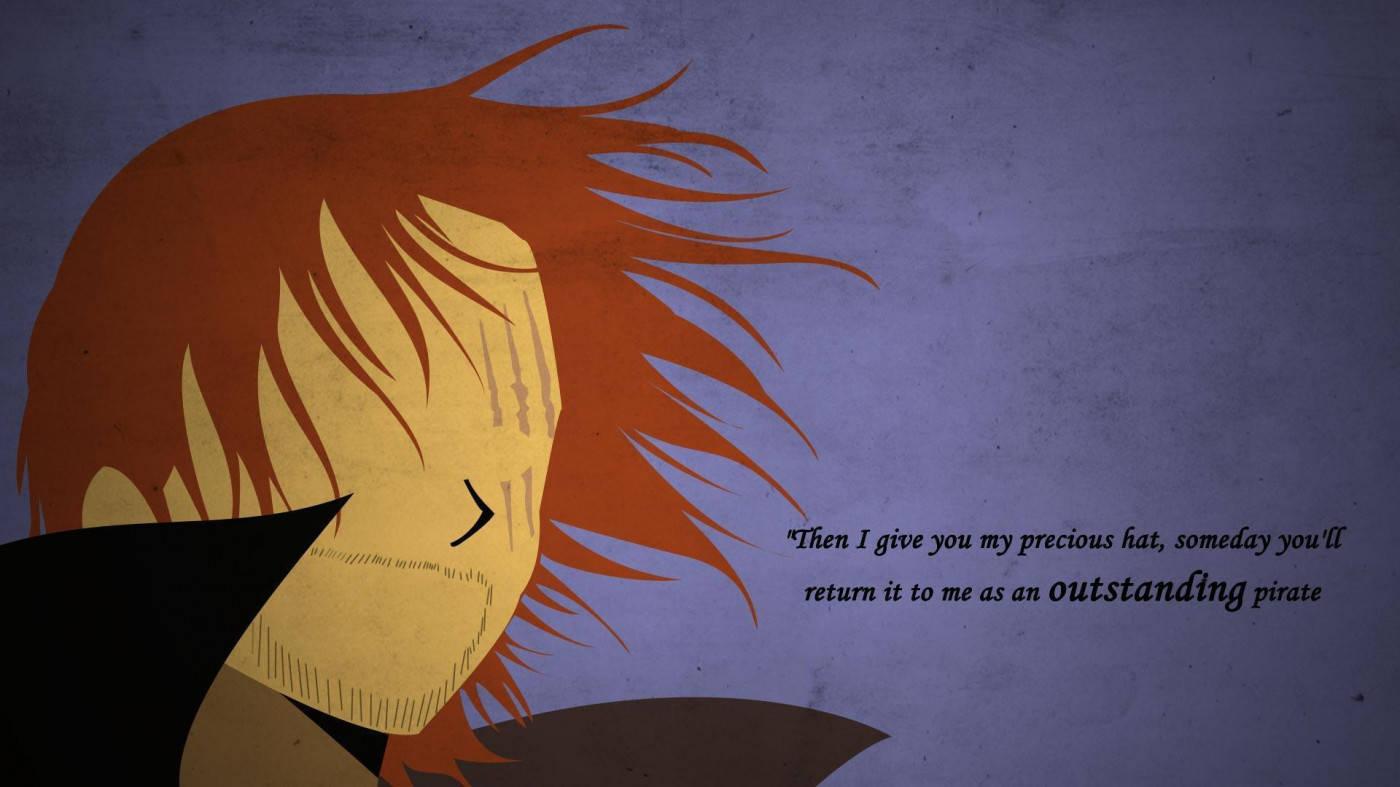 1400x787 Download Quote From Shanks One Piece Wallpaper