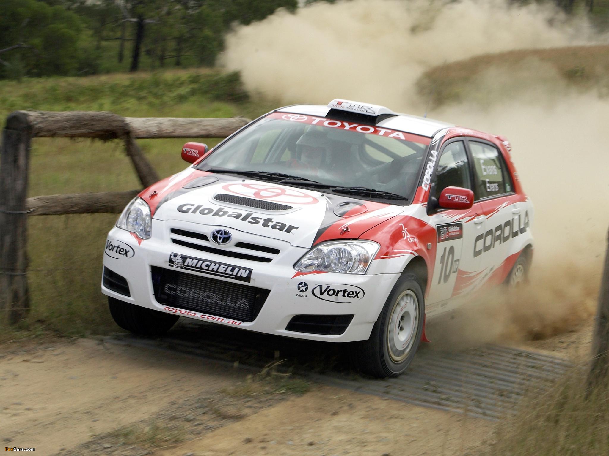 2048x1536 Toyota Corolla Rally Car 2005–07 wallpaper (2048x1536)