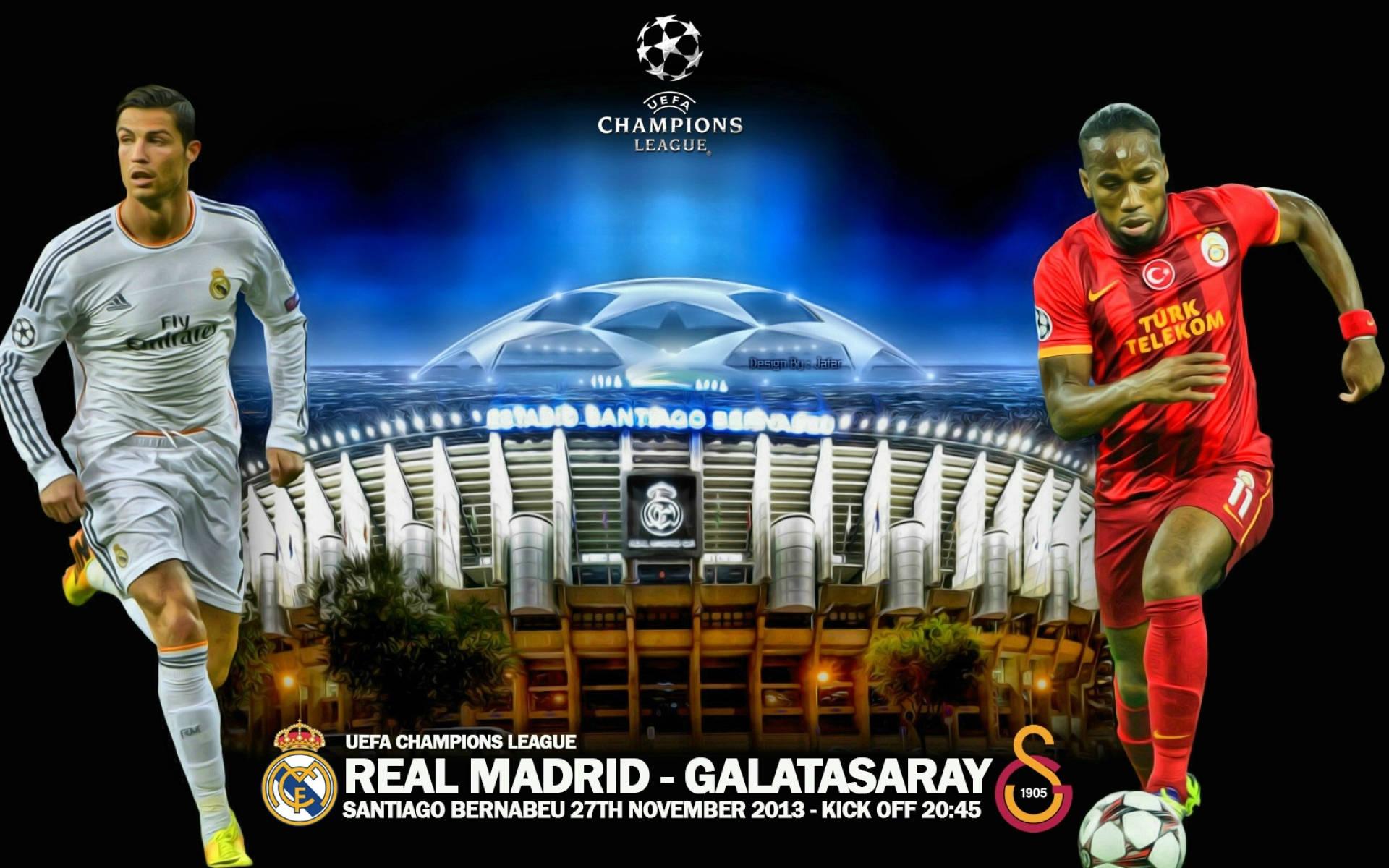 1920x1200 Download UEFA Champions League Real Madrid VS Galatasaray Wallpaper