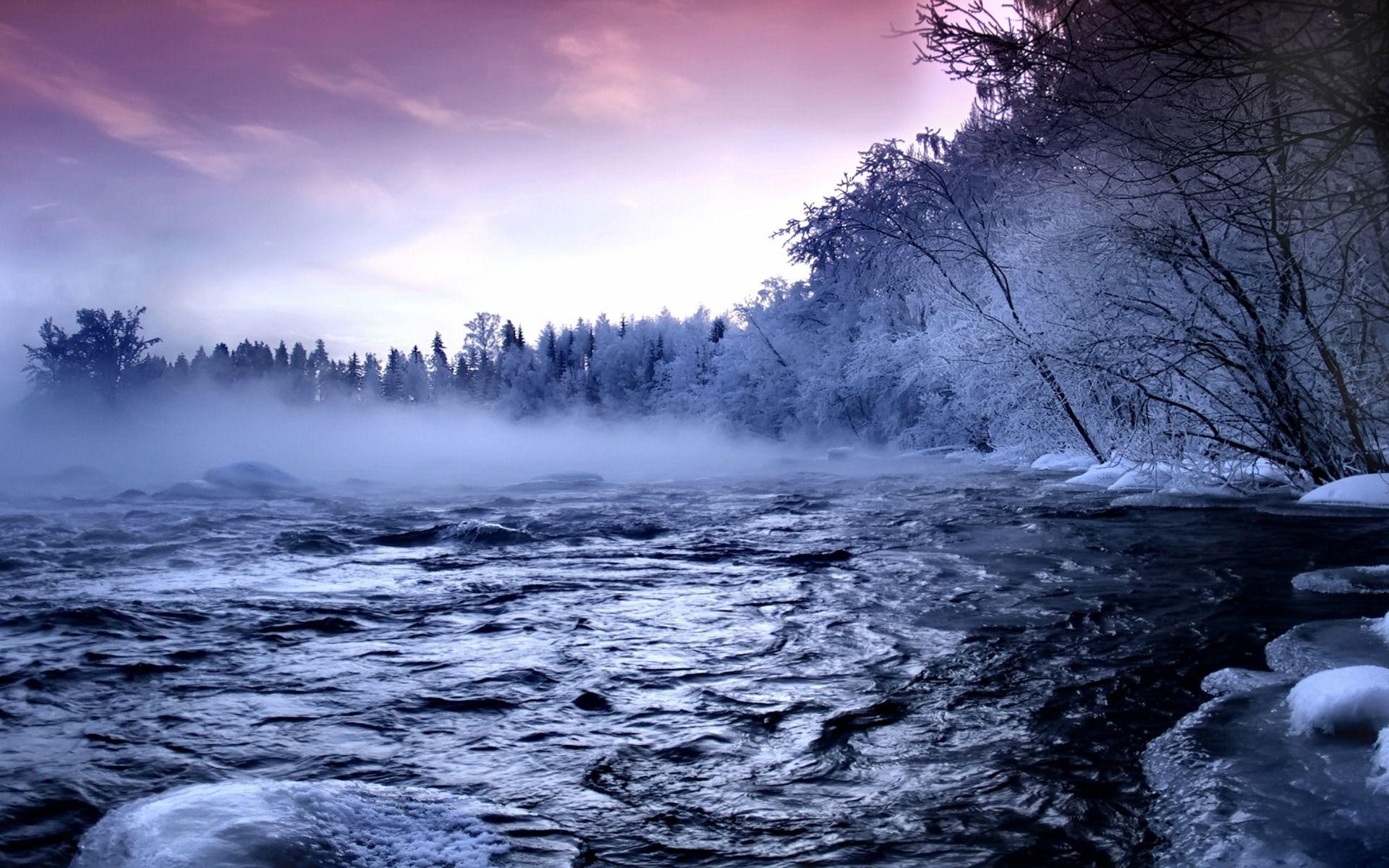 1920x1200 Free Microsoft Winter Scene. Winter Scenes Scene