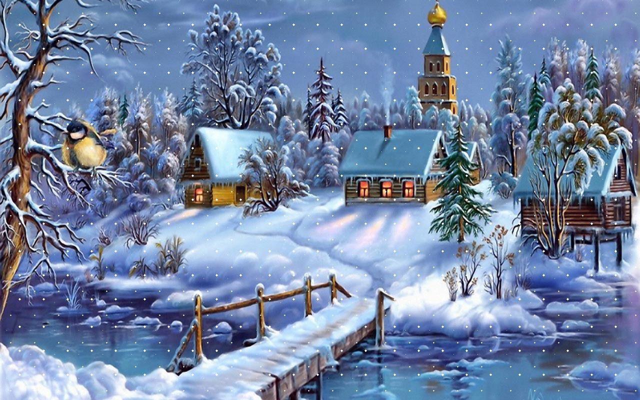 1280x800 High Resolution Beautiful Winter Wallpaper, Gwallter Noni