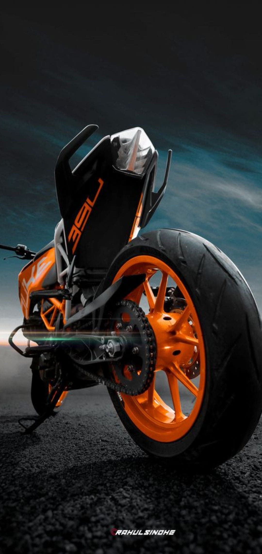 1080x2280 KTM Duke 390 iPhone Wallpaper