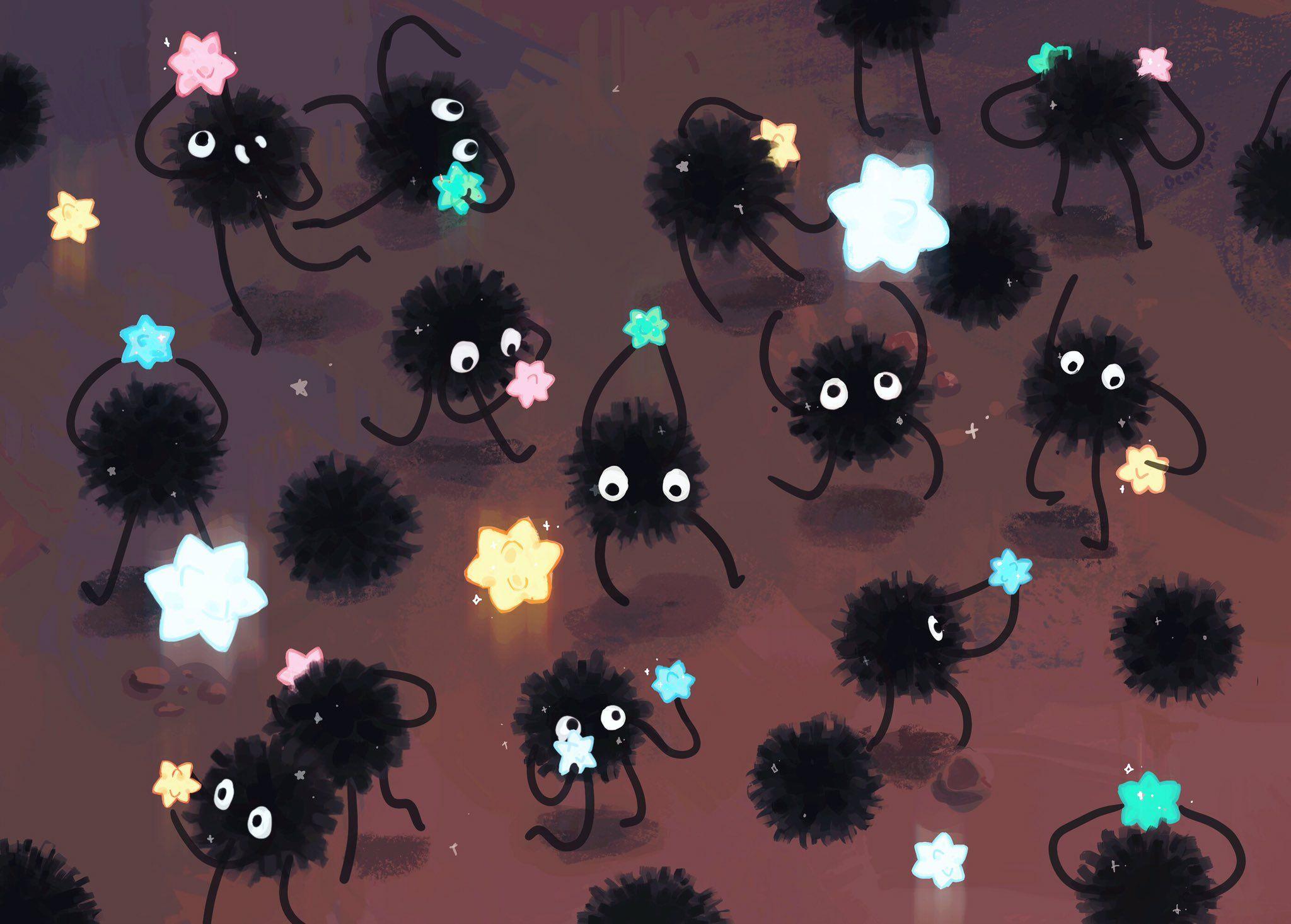 2048x1466 Soot Sprites Wallpaper