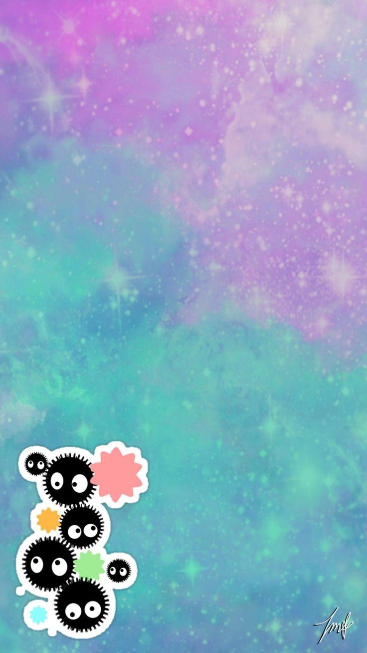 736x1308 Studio Ghibli Soot Sprite Wallpaper. Studio ghibli, Wallpaper, Pattern wallpaper