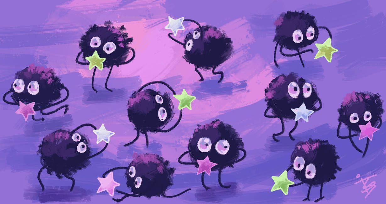1228x651 Soot Sprites Wallpaper