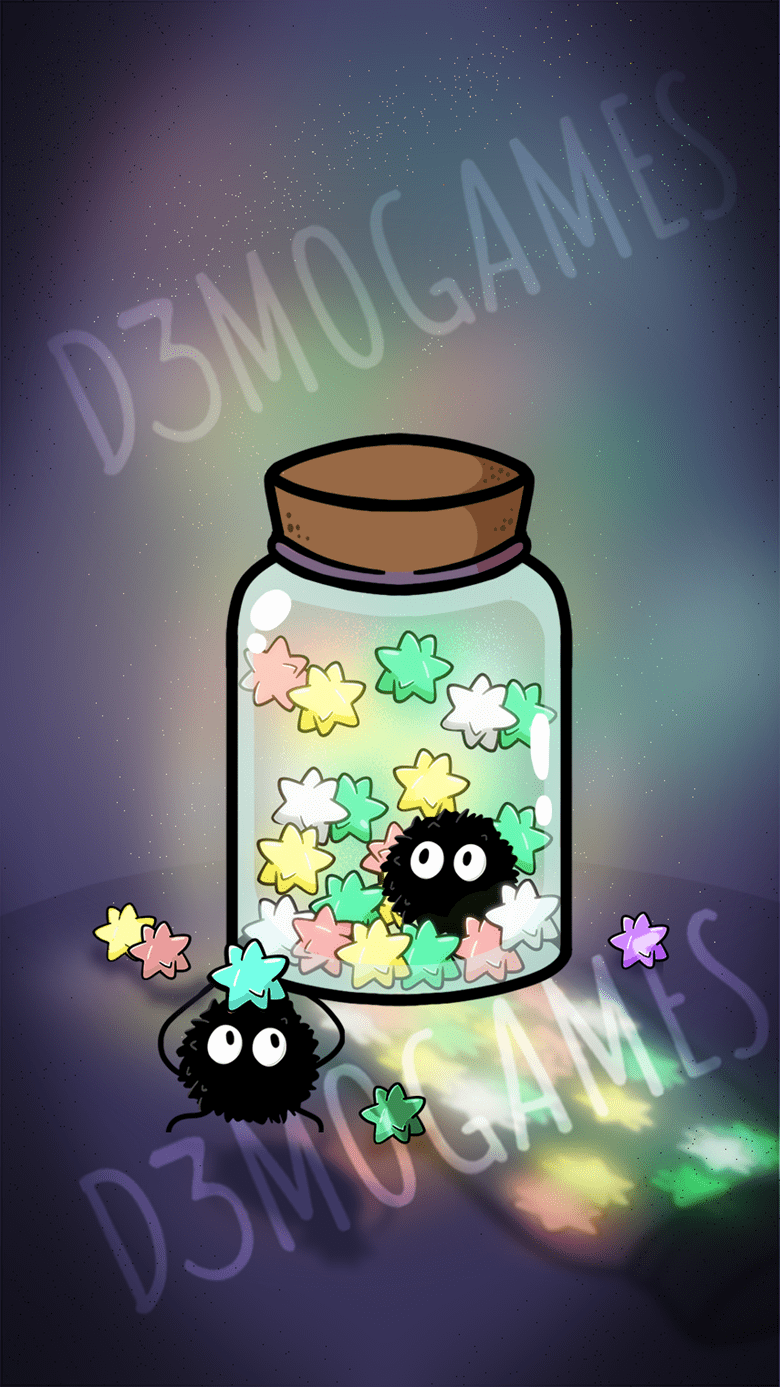 780x1387 Soot Sprite Phone Wallpaper