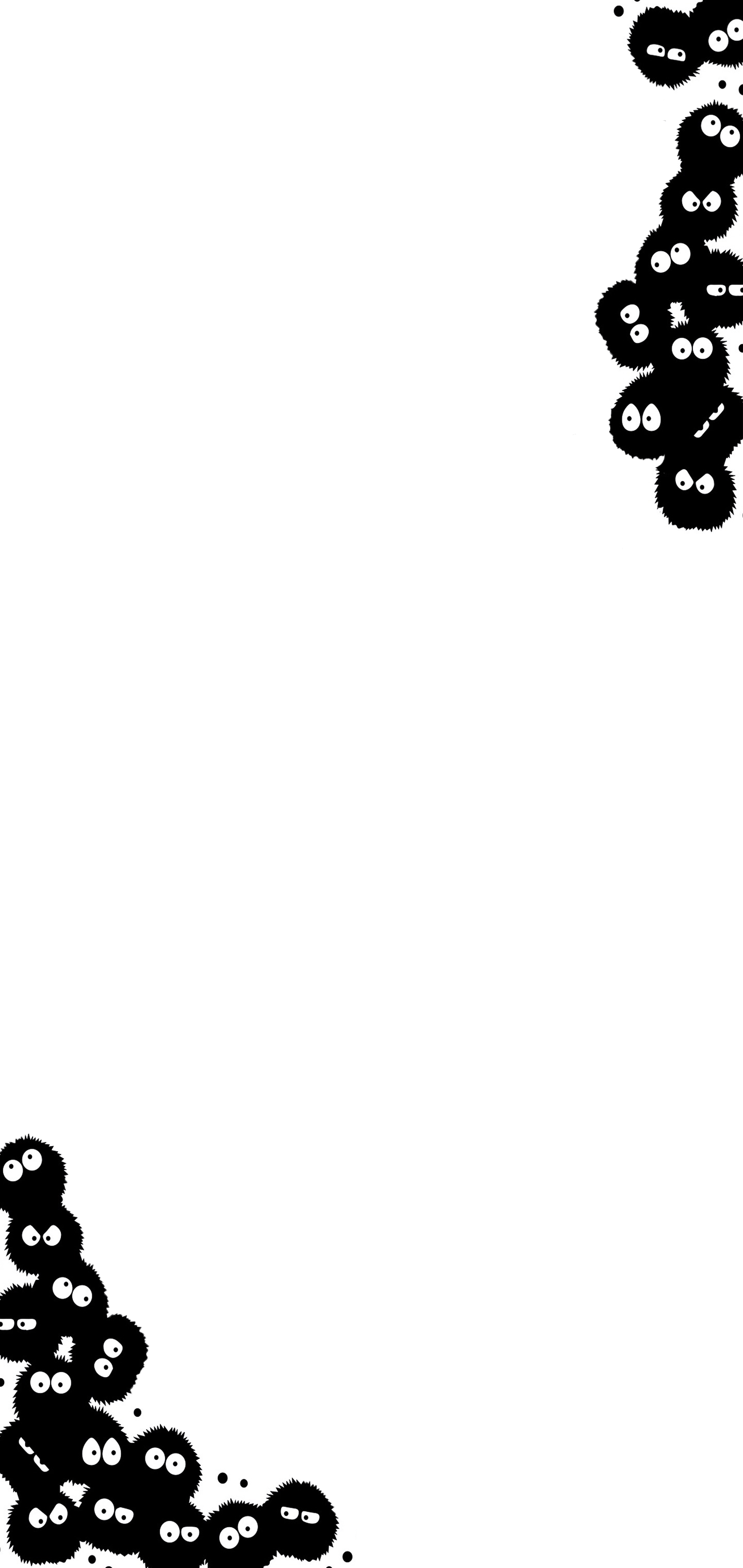 1440x3040 Soot Sprites from Spirited Away for S10