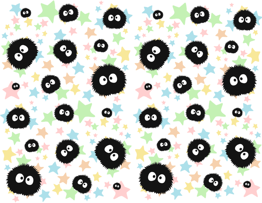 1017x786 Soot Sprite With Candy Stars By Blondieau Sprite Star Candy. Full Size PNG Download