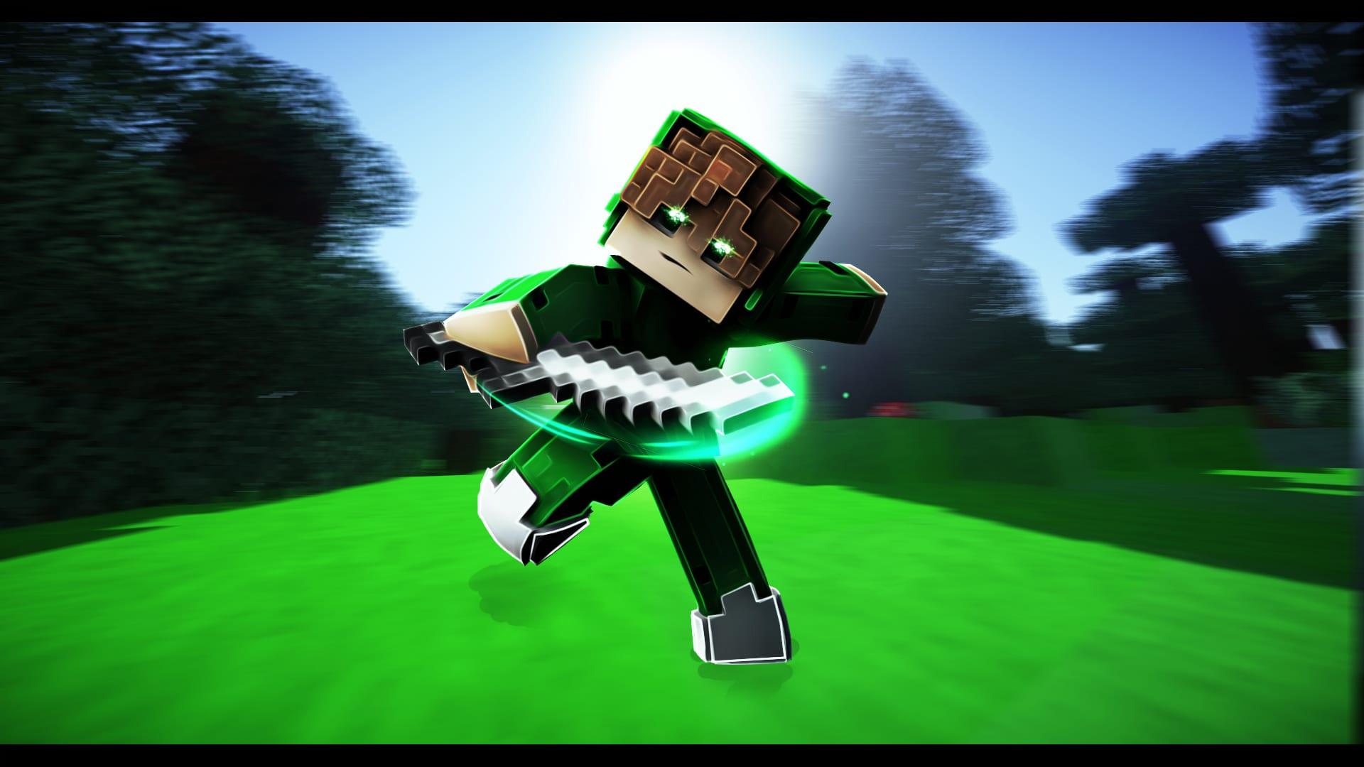1920x1080 Minecraft Banner Wallpaper