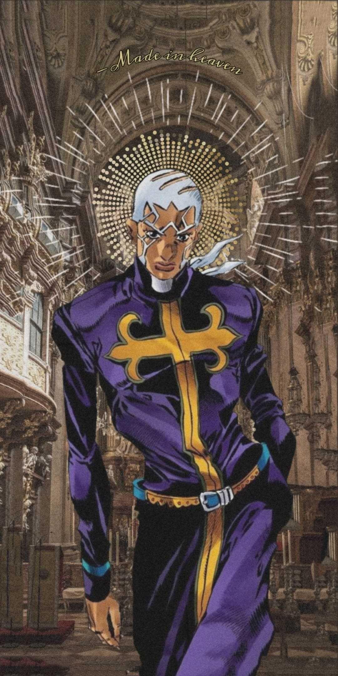 1080x2160 Enrico Pucci Wallpaper. Jojo anime, Jojo bizarre, Jojo bizzare adventure