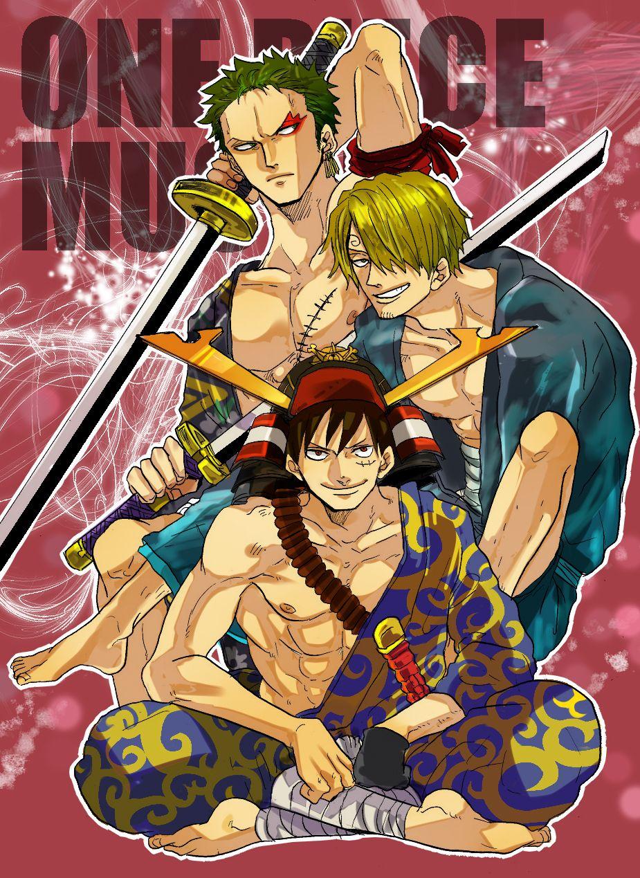 925x1269 Monster Trio One Piece 4k Android