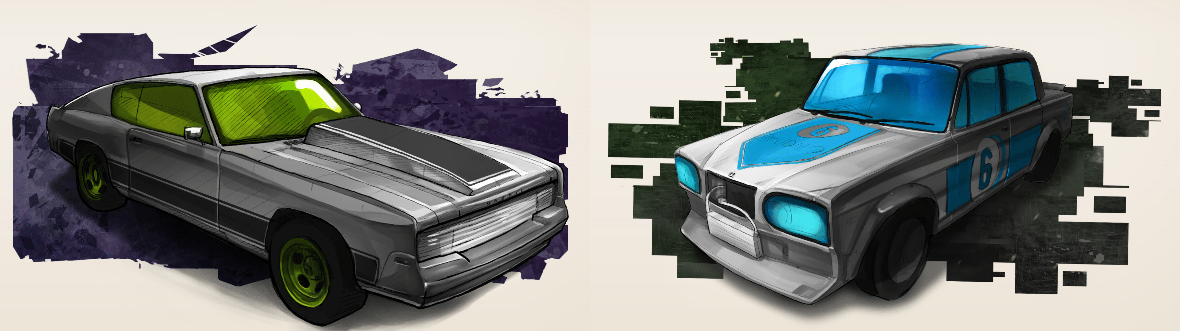3840x1080 BeamNG Steam Trading Cards