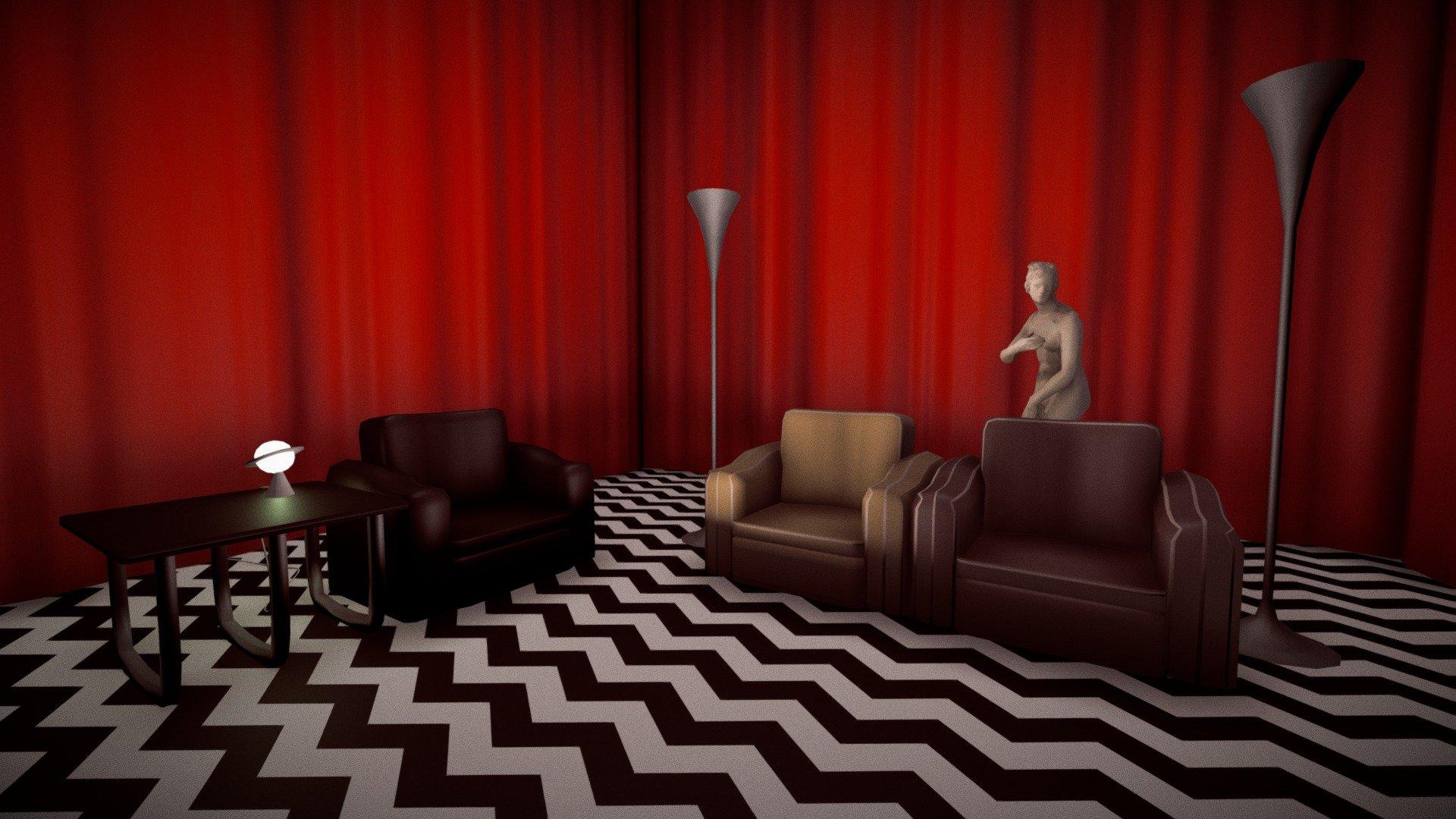 1920x1080 Twin Peaks Red Room
