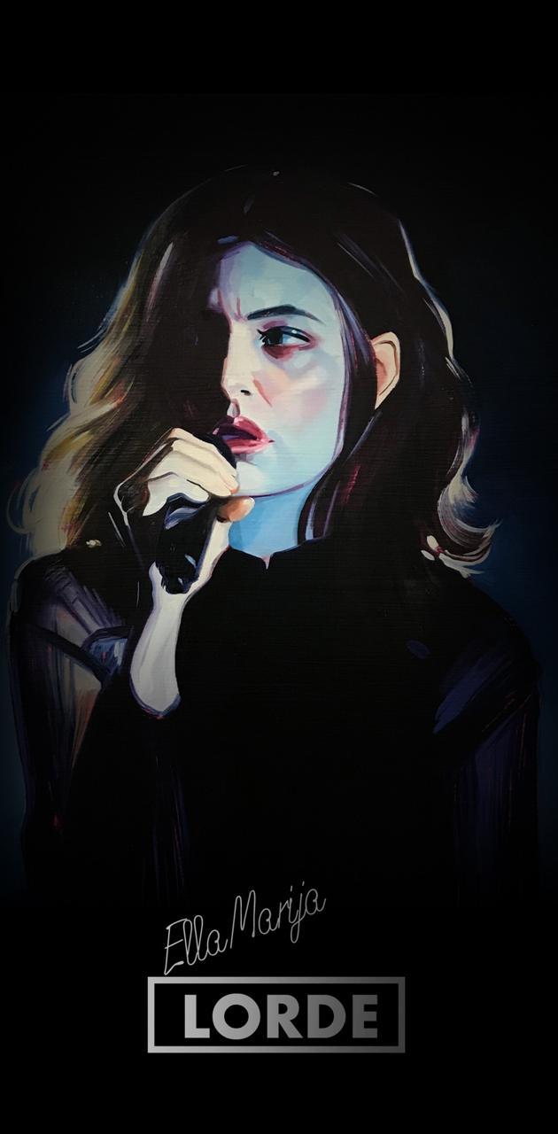 630x1280 Lorde wallpaper