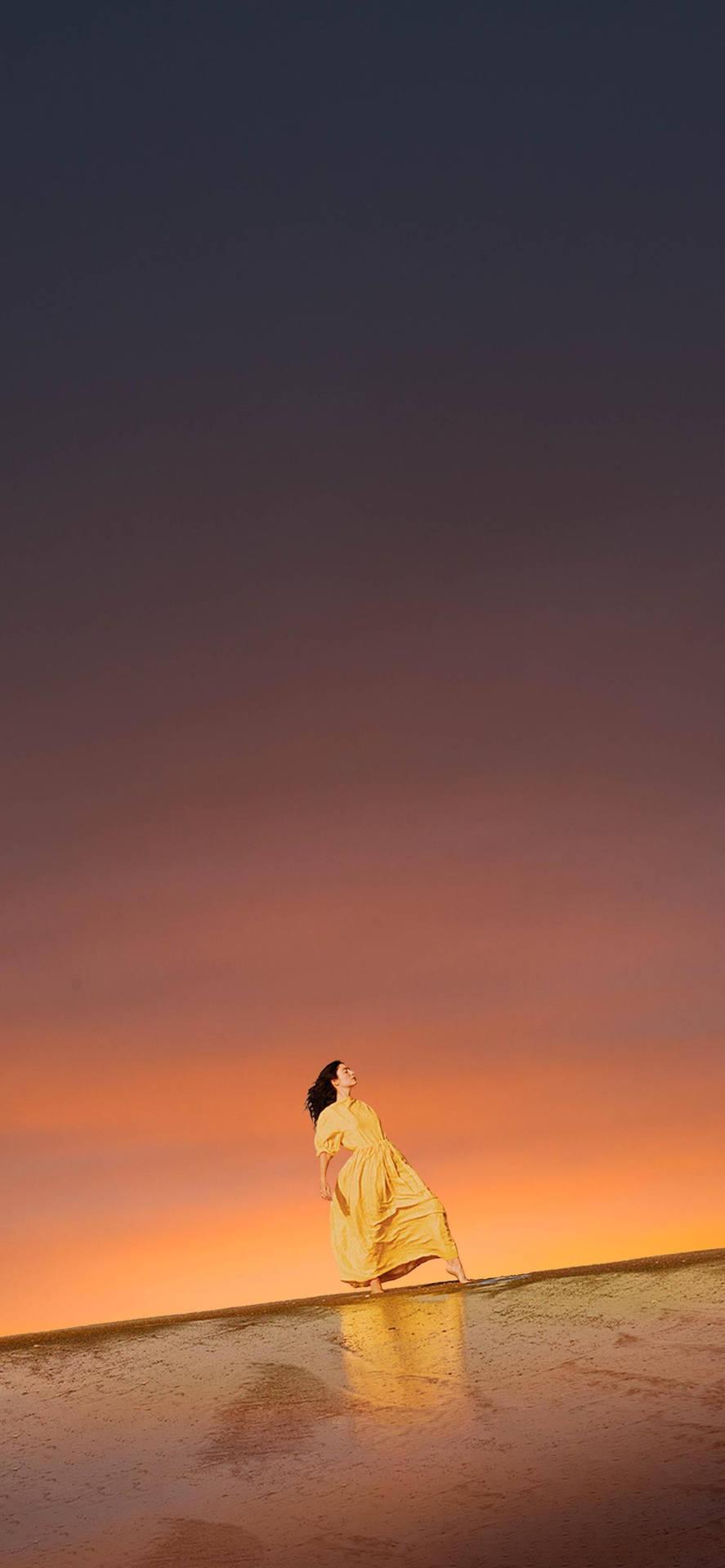 887x1920 Download Lorde Solar Power Sunset