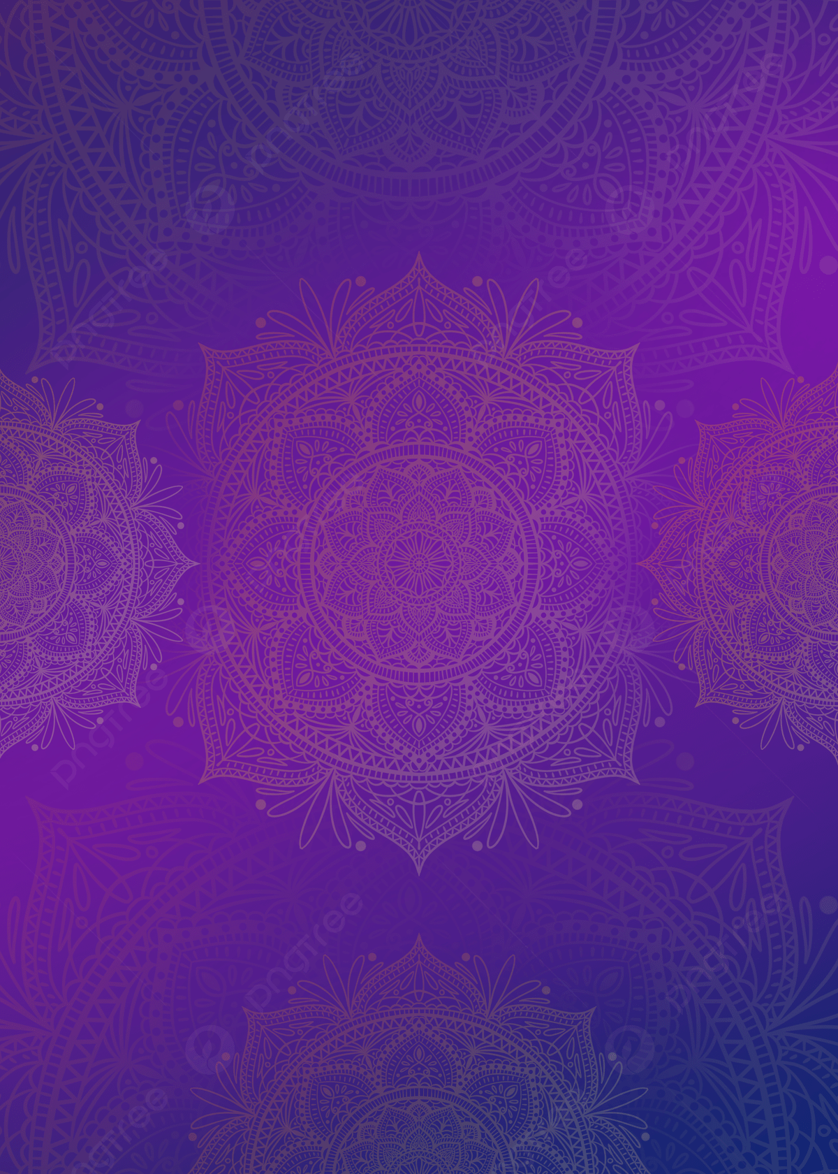 1200x1680 Blue Watermark Abstract Line Mandala
