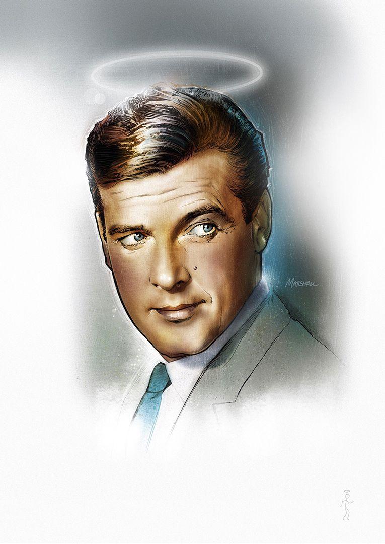 765x1080 Roger Moore as The Saint. Hollywood