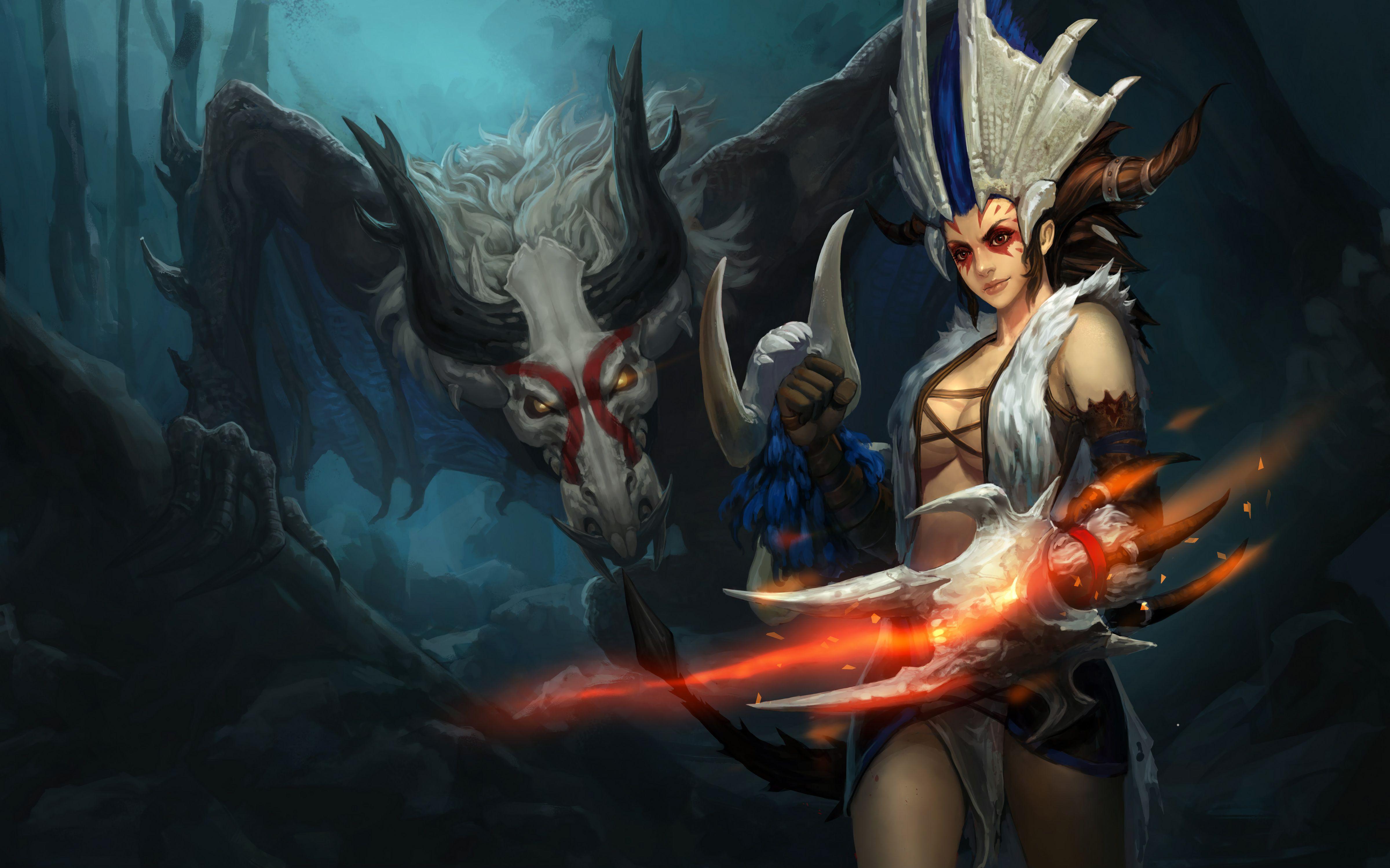 4800x2998 Boneclaw Shyvana