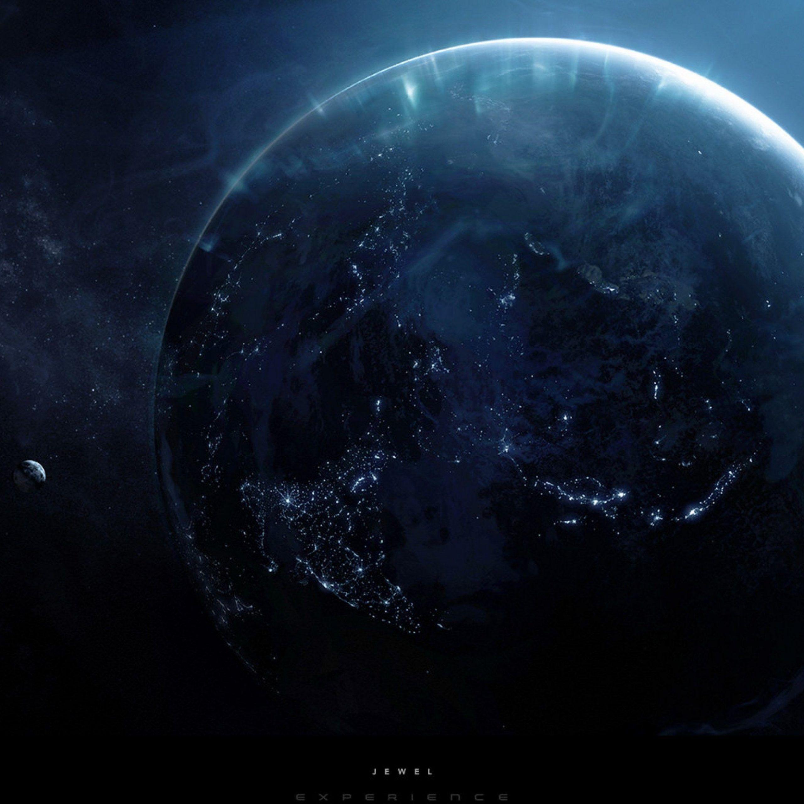 2560x2560 Closed Earth Wallpaper