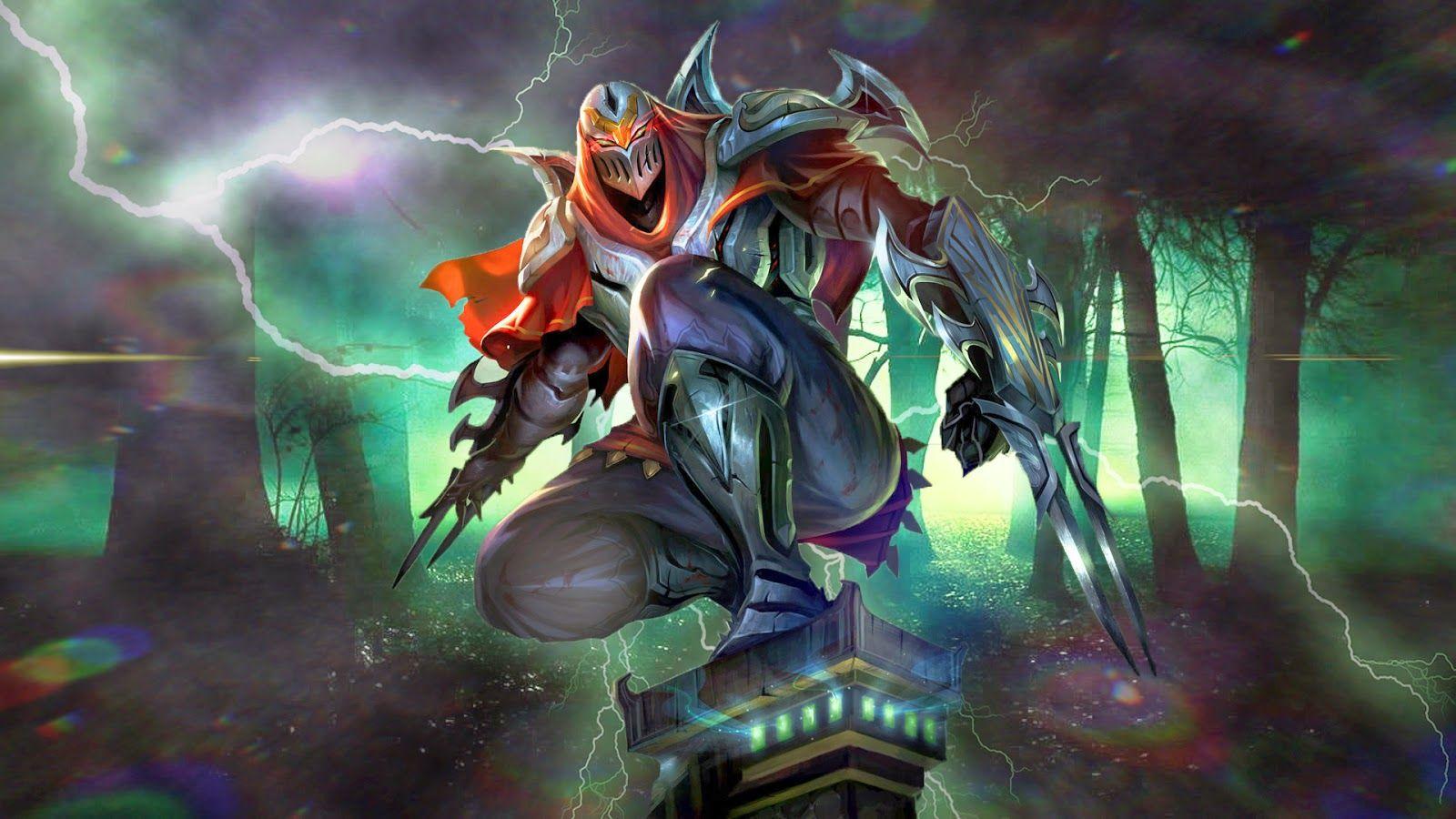1600x900 Zed League of Legends Wallpaper, Zed Desktop Wallpaper maths