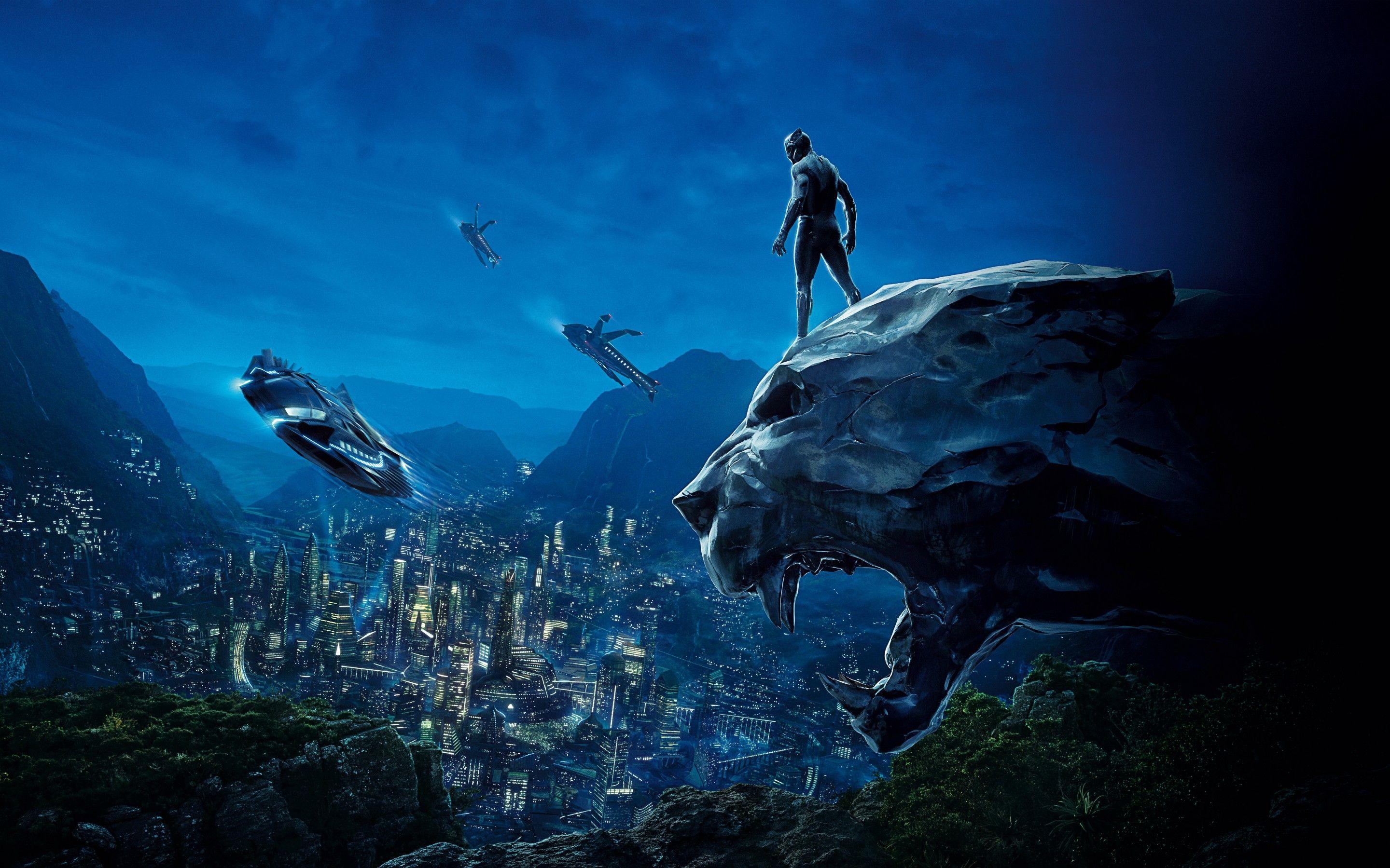 2880x1800 Wallpaper Black Panther, 4K, 8K, Movies