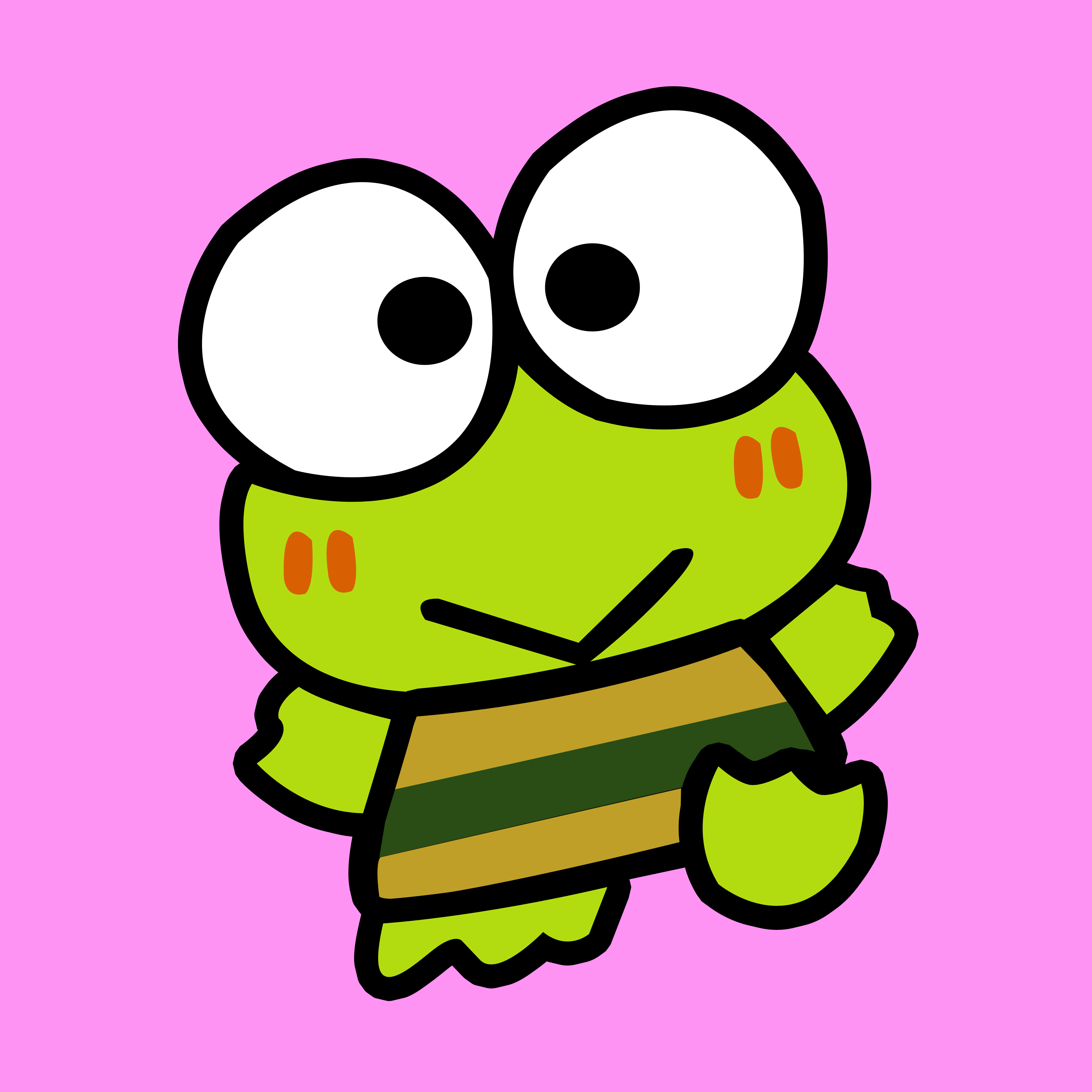 4000x4000 Frogi Hello Kitti