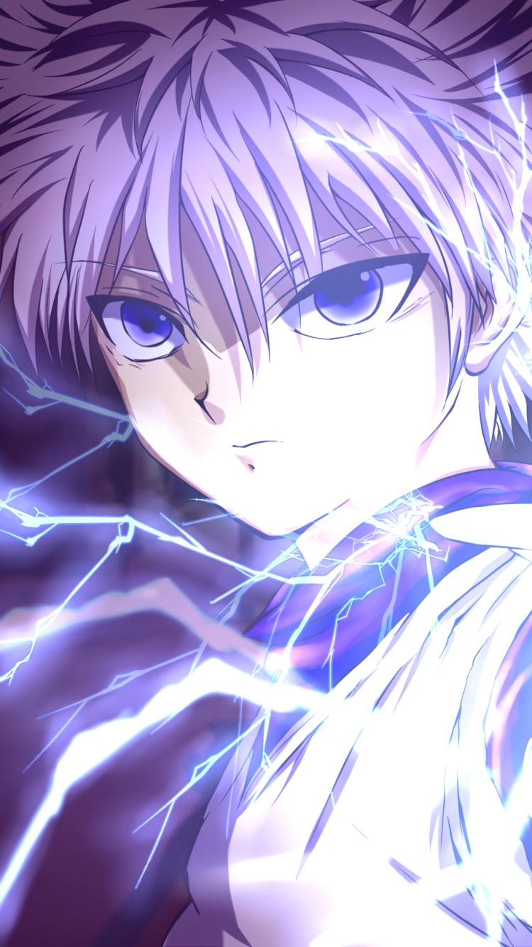 750x1334 Anime, Lightning, Hunter X Hunter