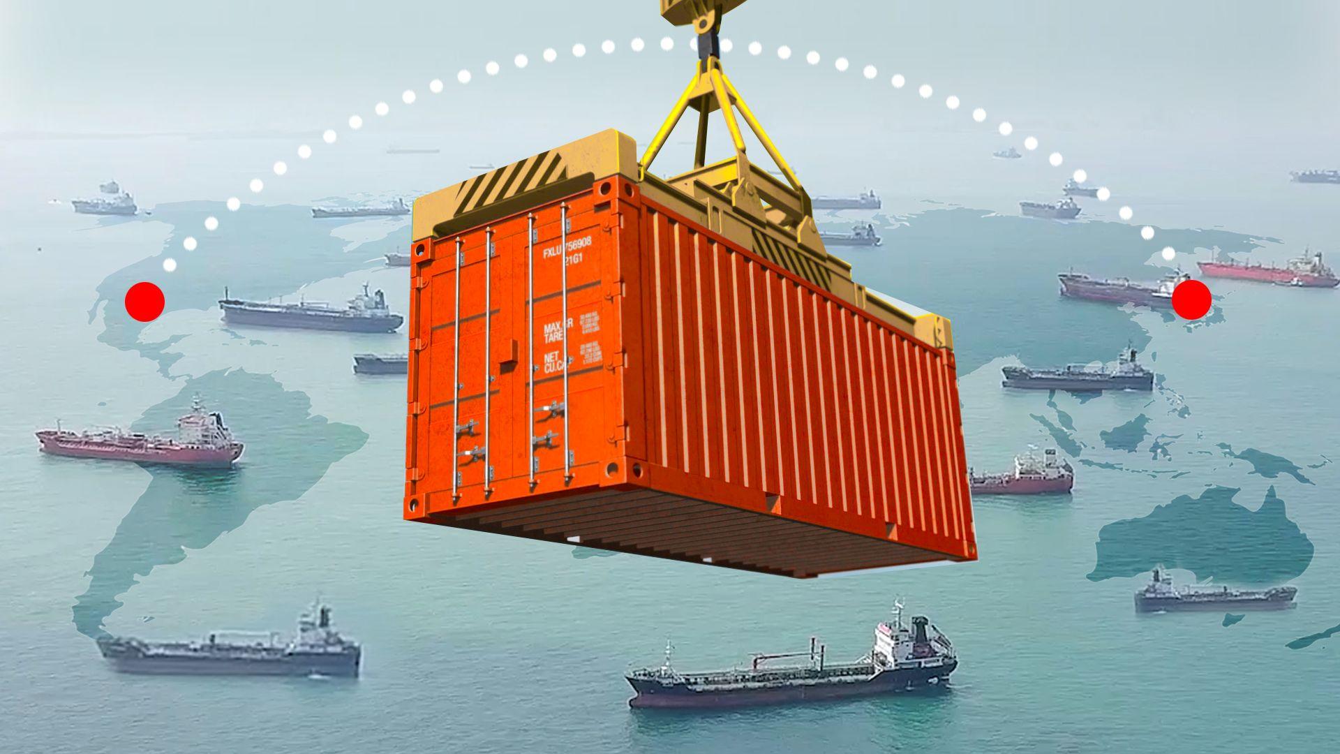1920x1080 Journey of a Shipping Container