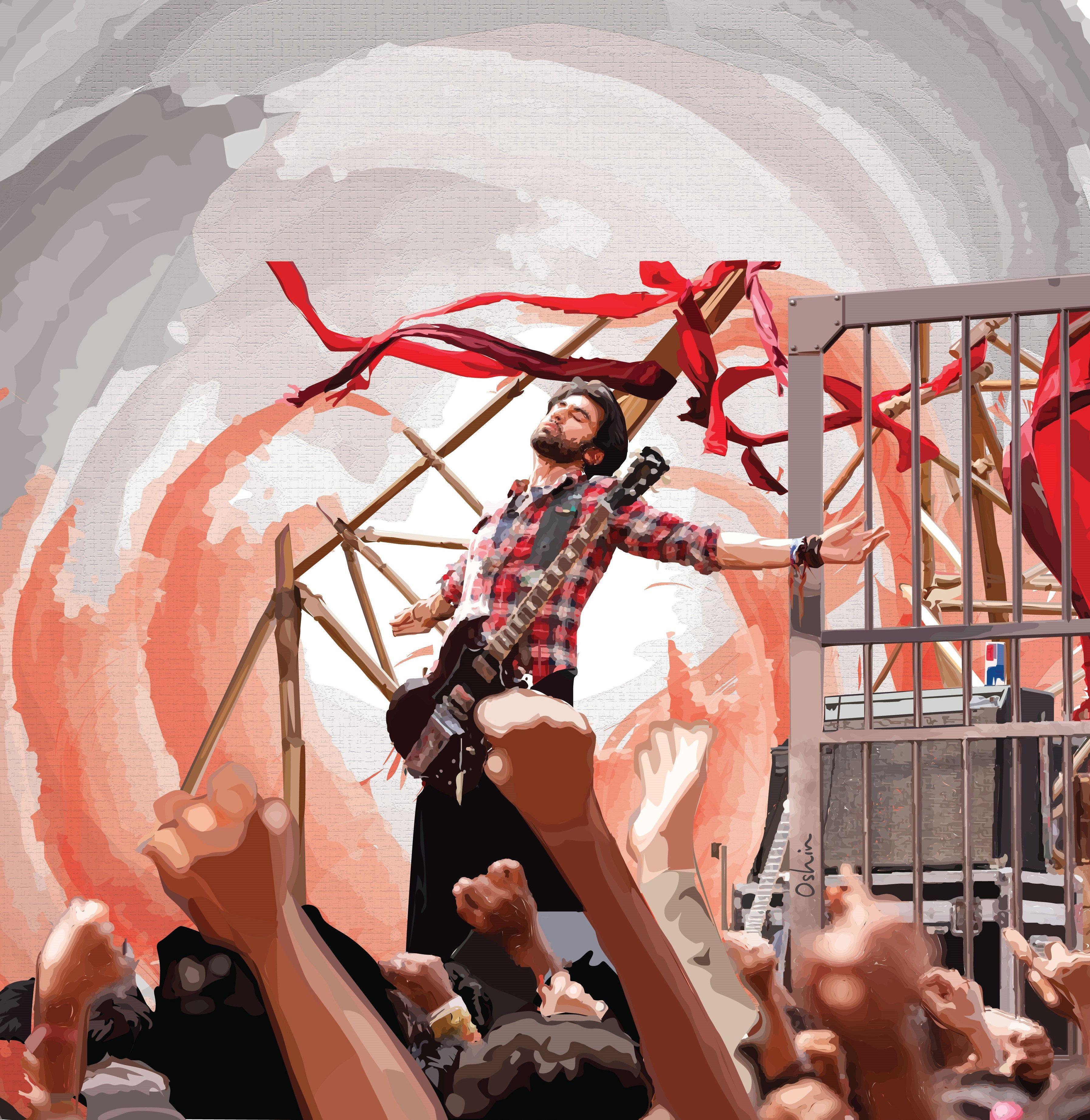 3586x3684 Rockstar Ranbir Kapoor. Movie posters