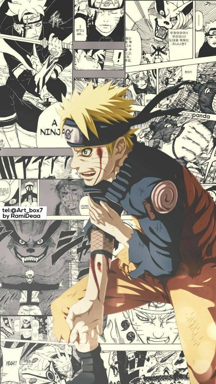 720x1280 Download Moving Naruto Bloody Manga