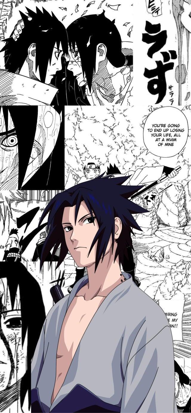 640x1385 Naruto Manga Pop Wallpaper