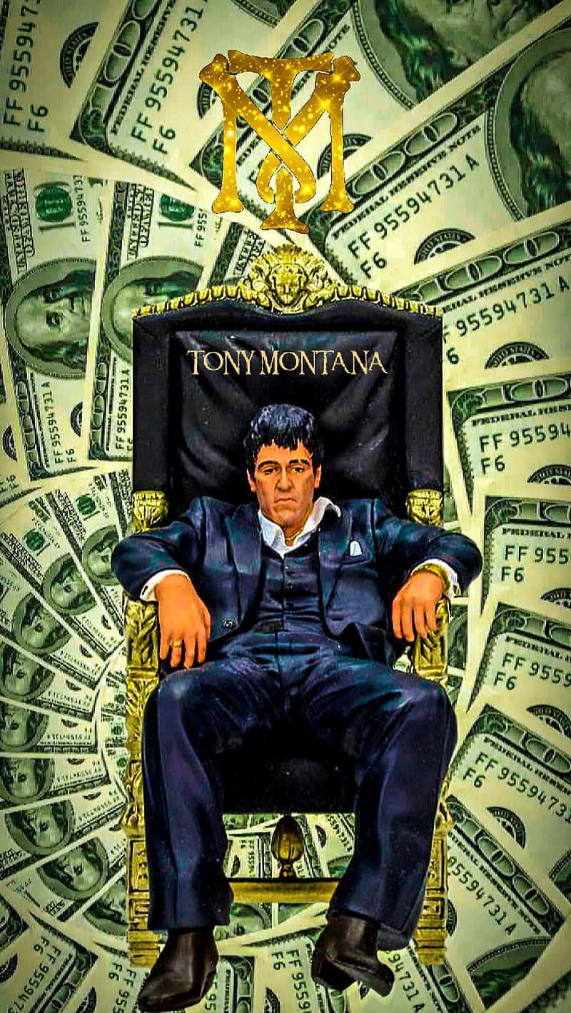 800x1419 Download A Man Sitting On A Chair With