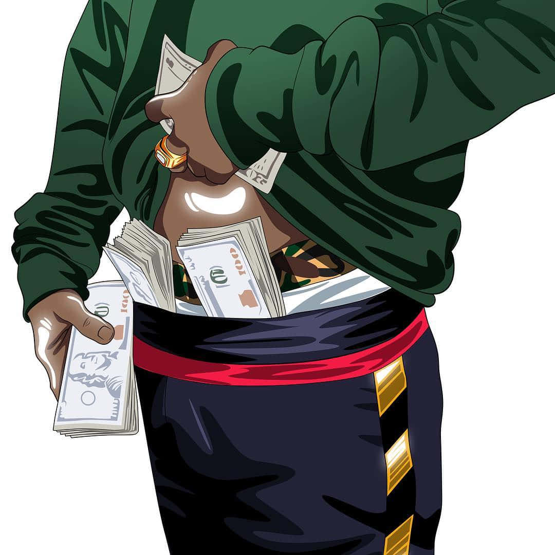 1080x1080 Download A Man With Money In His Pocket