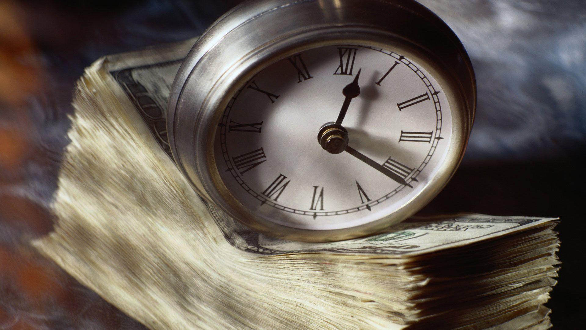 1920x1080 Time Is Money Wallpaper