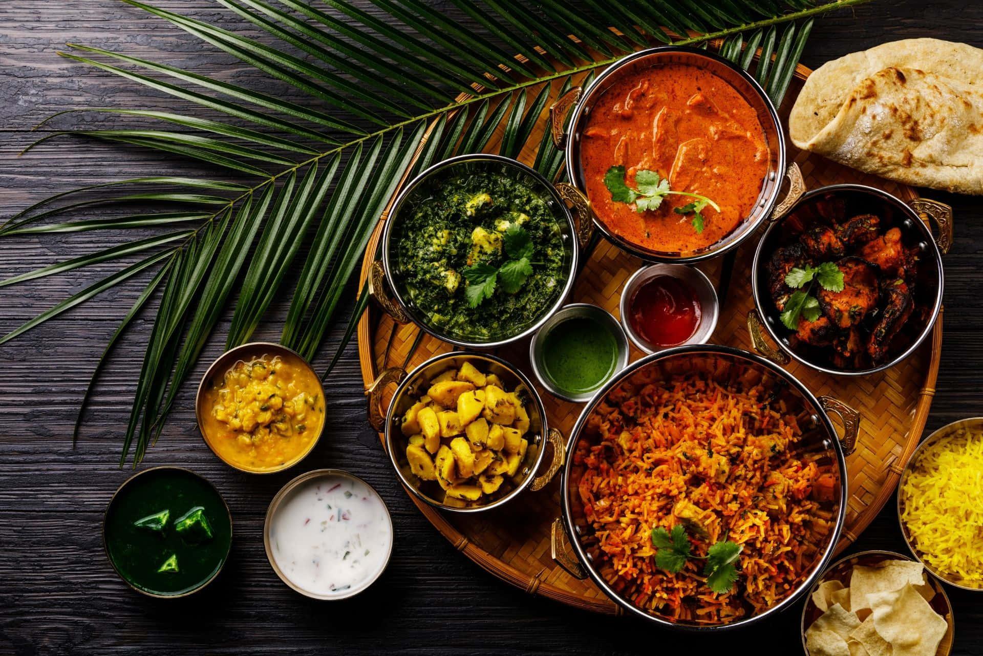 1920x1281 Download Classy Butter Chicken Platter