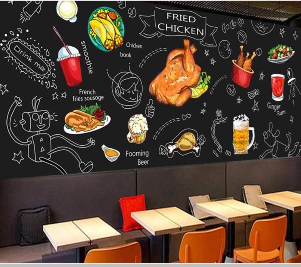 1000x887 Wall mural Blackboard graffiti