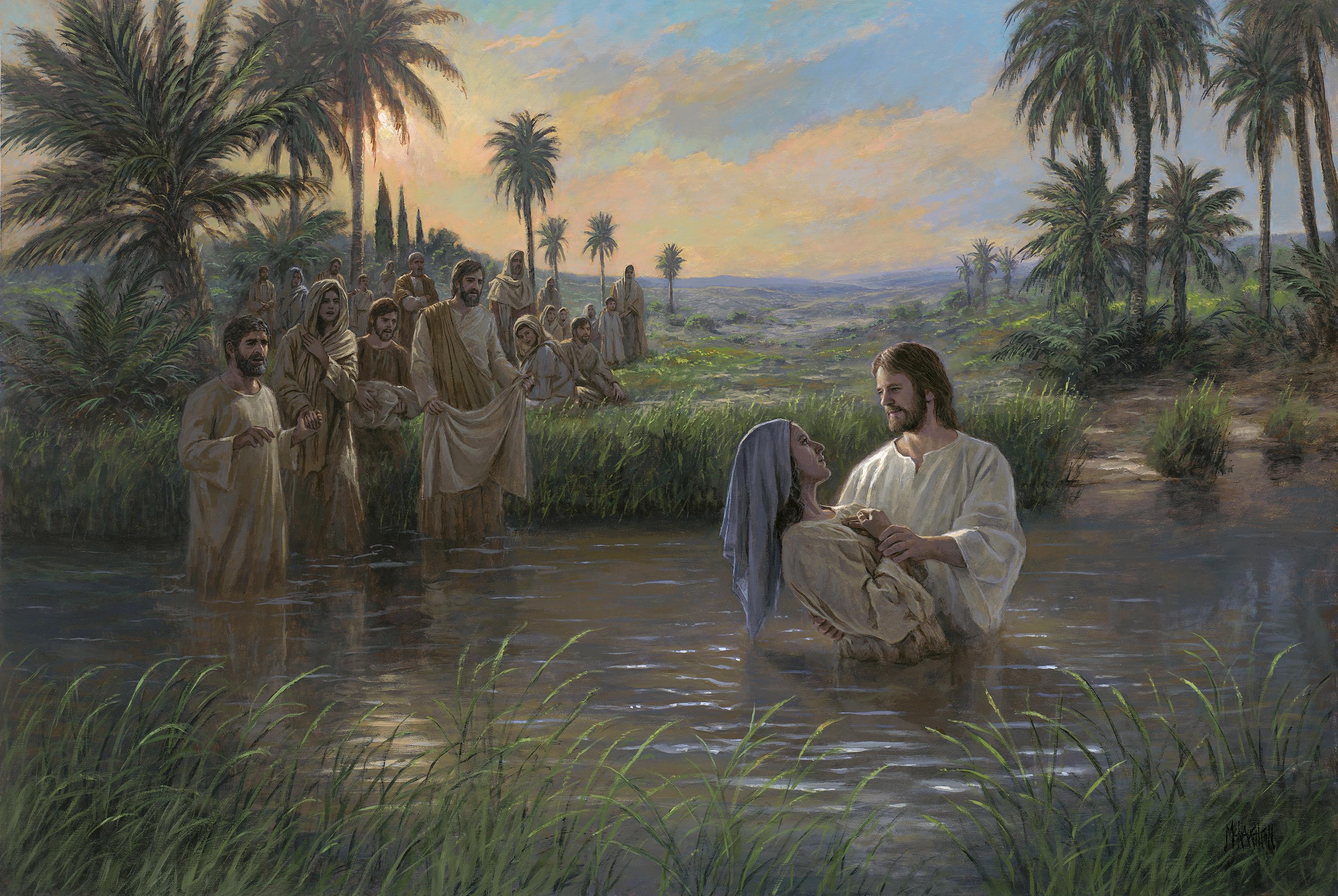 3000x2010 Artwork Christian Jesus Painting