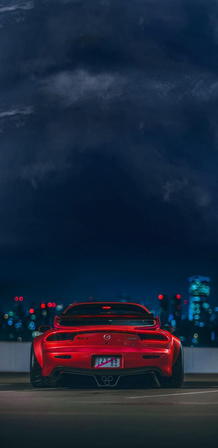 720x1480 RX7 FD wallpaper i edited from another