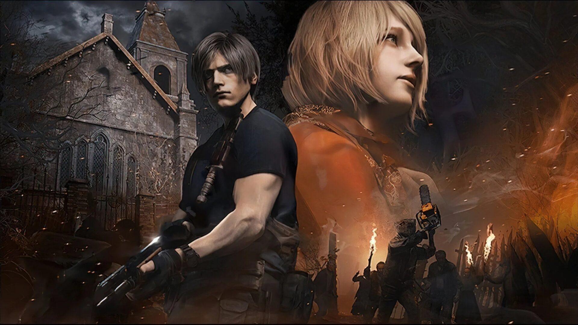 4K Leon Resident Evil 4 Remake Wallpaper #5021h