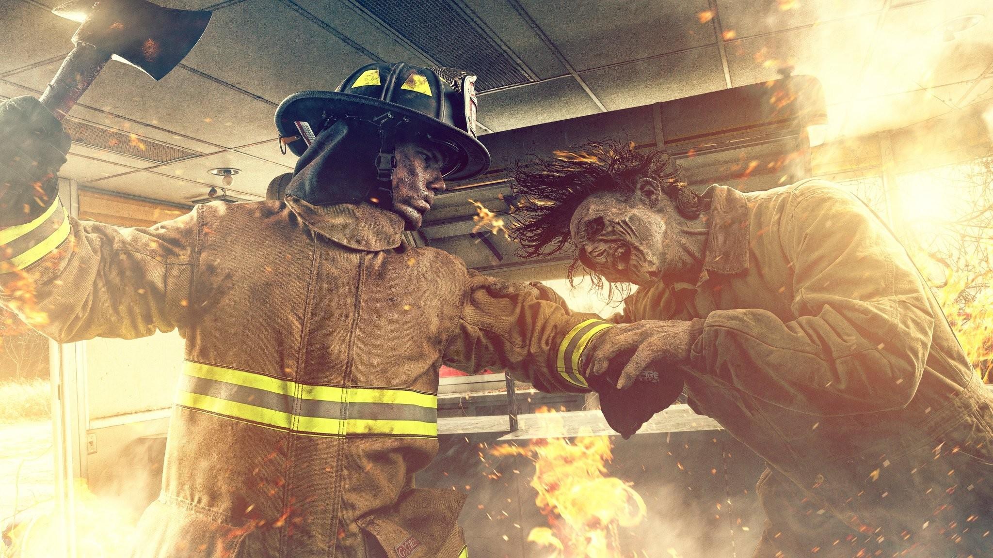 2048x1152 zombie vs firefighter fire fire quest