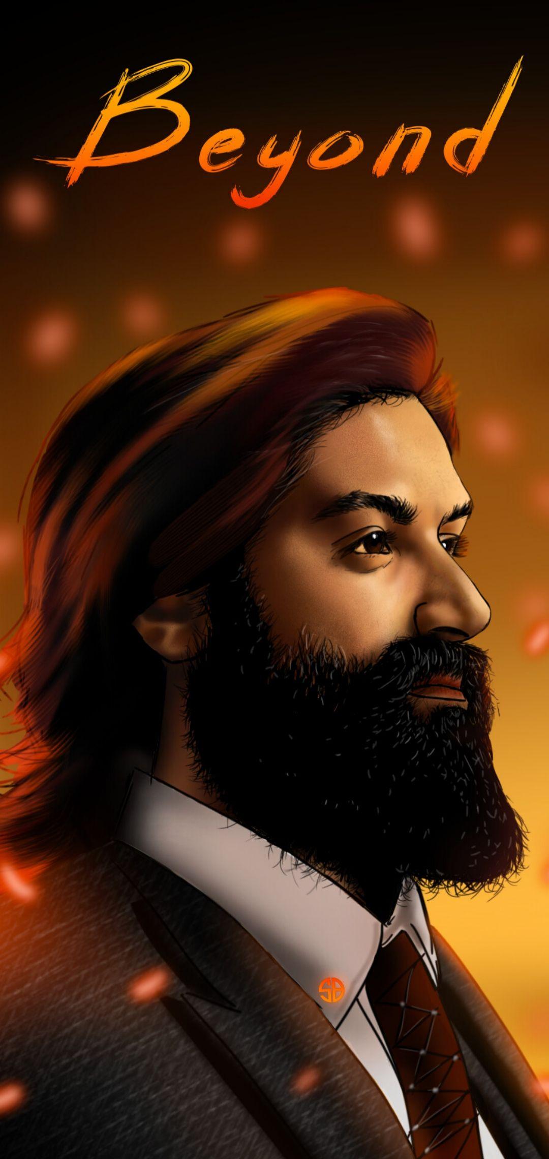 1080x2280 KGF Chapter 2 Yash Wallpaper