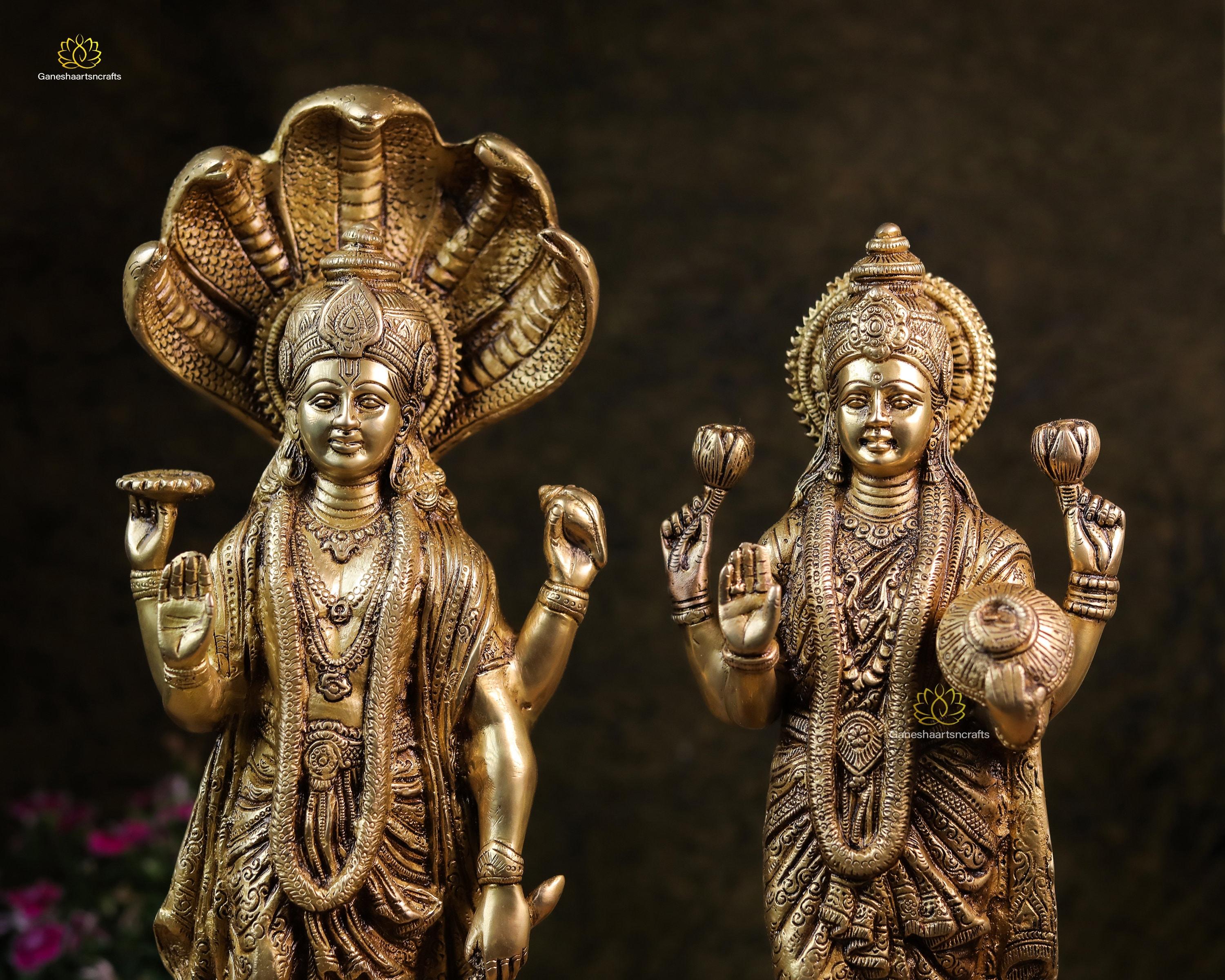 3000x2400 Vishnu Lakshmi Statue Large Vishnu