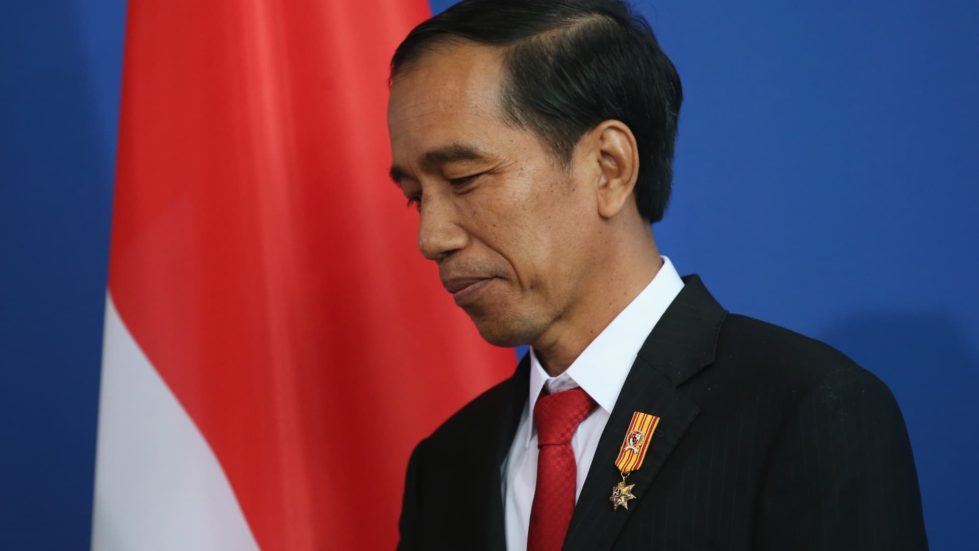 1920x1080 Indonesian President Jokowi celebrates