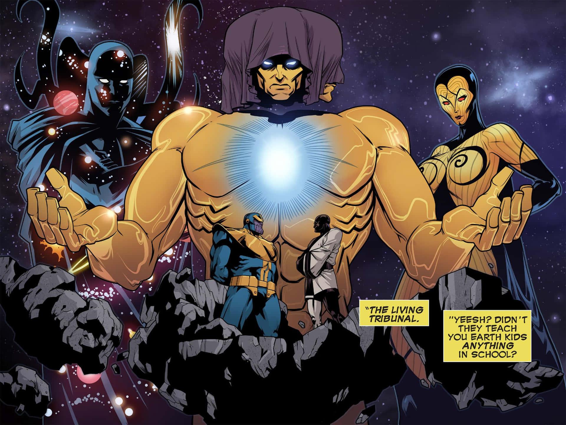 1920x1440 Living Tribunal Wallpaper