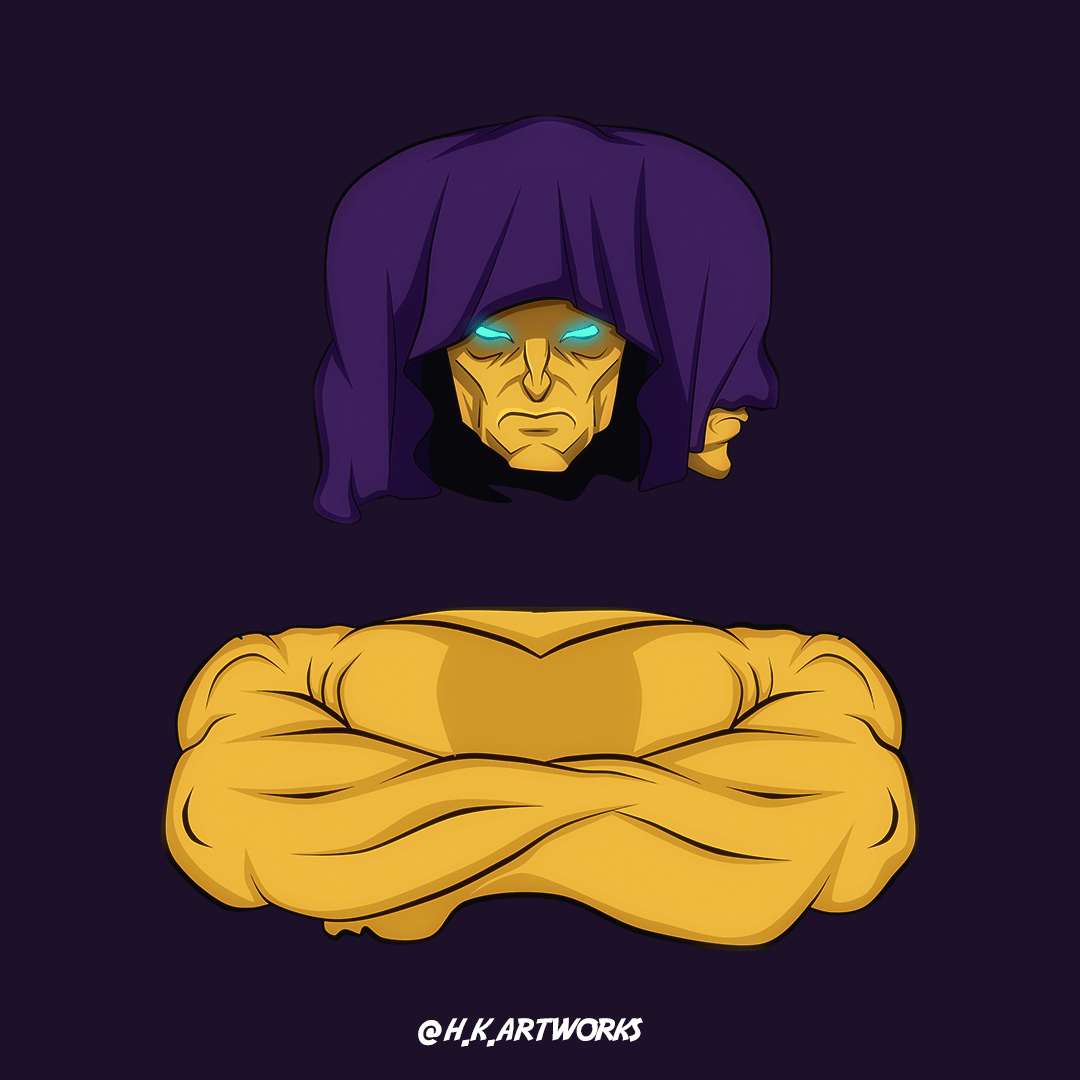 1080x1080 Fan Art : OC The Living Tribunal Art
