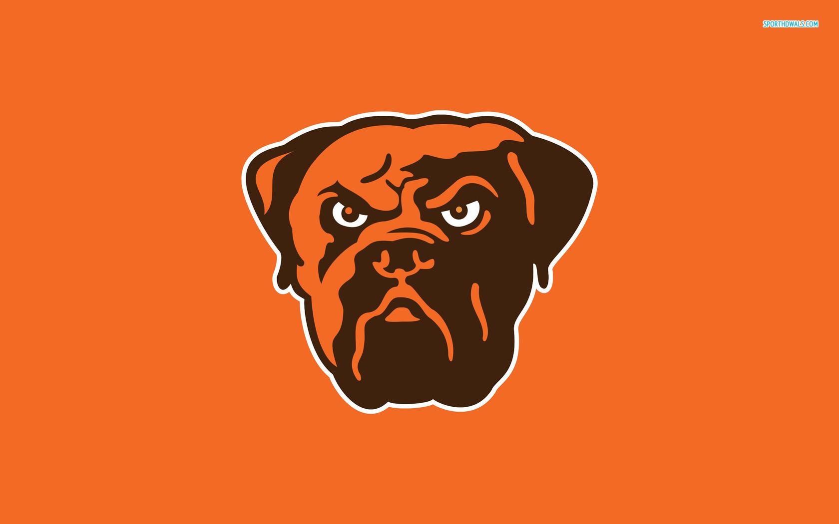 1680x1050 Free download Cleveland Browns Bulldog