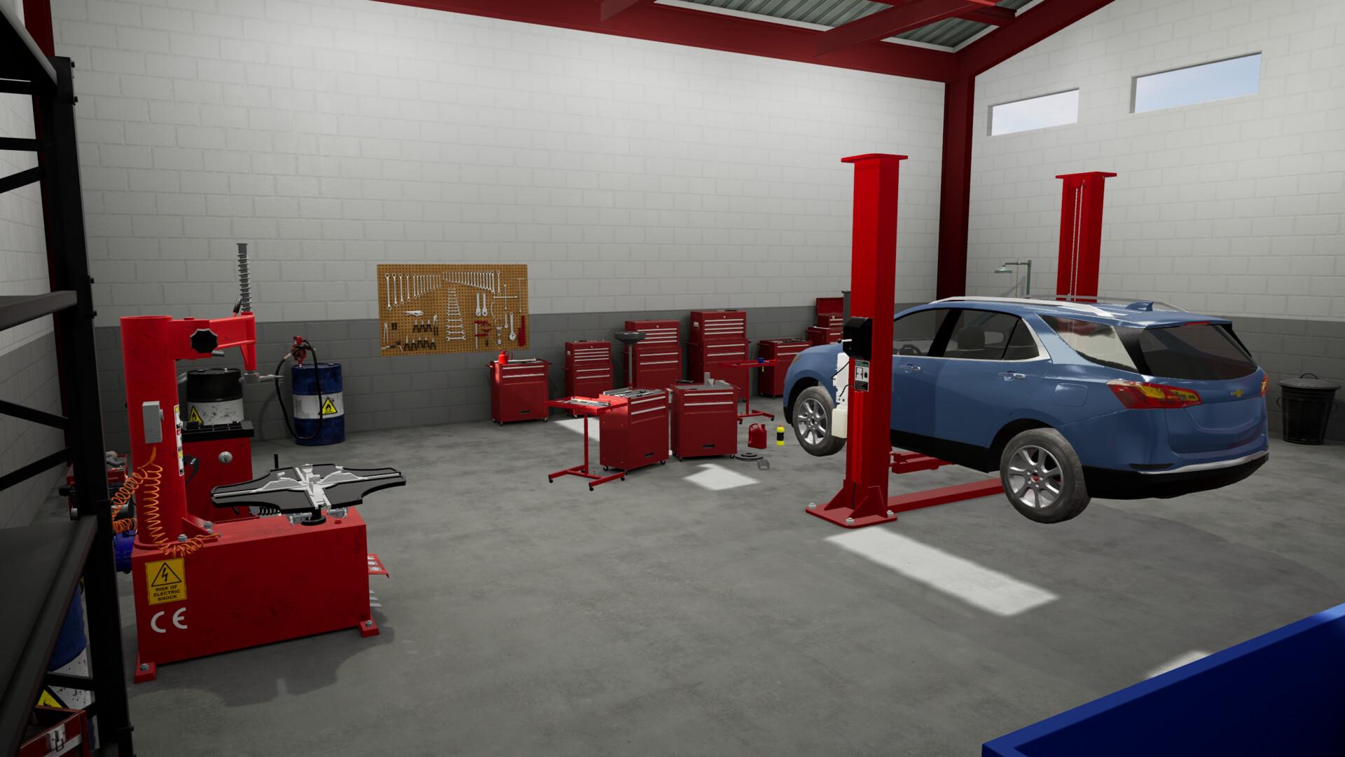 1920x1080 Car Mechanics Garage
